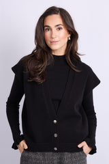 Vivian gilet | Black