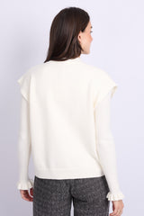 Vivian gilet | Wool White