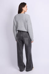Nadine broek | Denim Dark Gray
