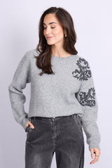 Klaartje trui | Gray Melange