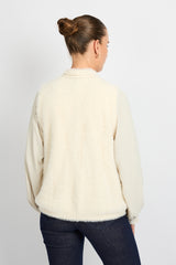Vicky gilet | Wool White