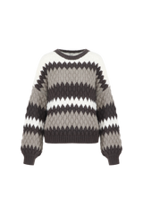 Kool trui | Dark Chocolate/Bronze