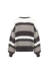 Kool trui | Dark Chocolate/Bronze