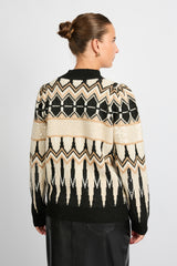 Kensel trui | Black/Sand