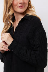 Leila blouse | Black