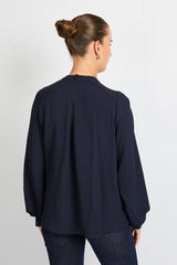 Lillith blouse | Midnight Blue