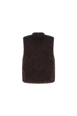 Gabrielle gilet | Dark Chocolate