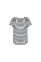 Versailles top | Offwhite/Black