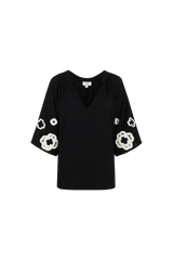 Braga top | Black