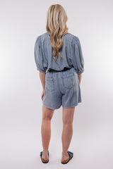 Levanto short | Denim Mid Blue