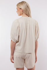 Bologna top | Sand