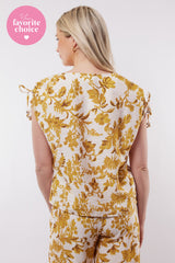 Sardinië top | Sand/Mustard Olive