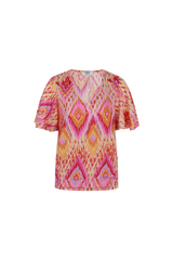 Florence top | Super Pink/Color mix