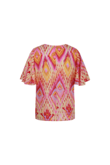 Florence top | Super Pink/Color mix