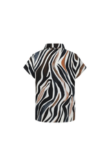 Puerto Rico blouse | Offwhite/Tiger Eye