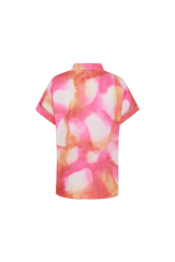 Como blouse | Super Pink/Color mix