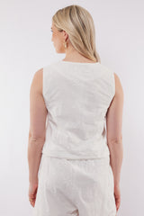 Postiano gilet | Offwhite