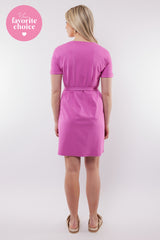 Ferrol jurk | Super Pink