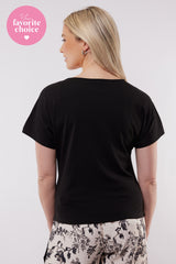 Lugo top | Black