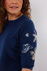 Mylo trui | Navy Blue