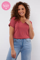 Clementine top | Slate Rose
