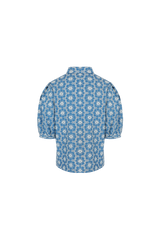 Sevilla blouse | Denim Mid Blue