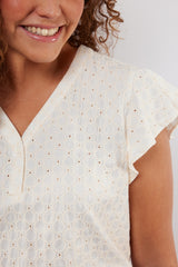 Sardinie top | Offwhite