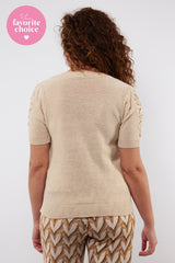 Myraine trui | Sand