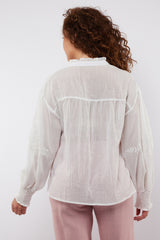 Nancay blouse | Offwhite