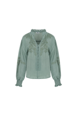 Nancay blouse | Jade Green