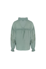 Nancay blouse | Jade Green