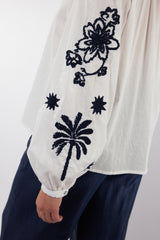 Bourges blouse | Offwhite