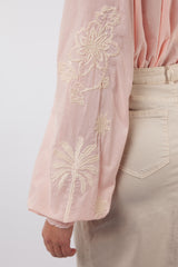 Bourges blouse | Ballet Pink