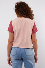 Ardentes gilet | Ballet Pink