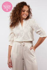 Cluny top | Offwhite