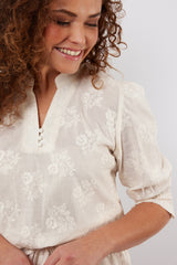 Cluny top | Offwhite