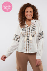 Gerby blouse | Offwhite