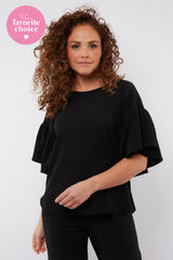 Sam top | Black