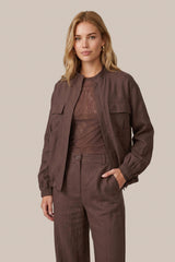 Jinora jacket | Mocha Brown