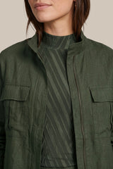 Jinora jacket | Dark Olive
