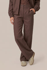 Pernilla broek | Mocha Brown