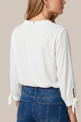 Lynn blouse | Offwhite