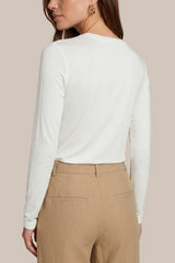 Tanea top | Wool White
