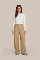 Tanea top | Wool White