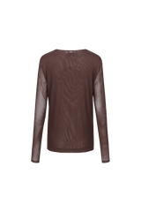 Tanea top | Mocha Brown