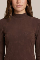 Turtle top | Mocha Brown