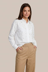 Liruna blouse | Offwhite