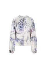Lively blouse | Lilac/Color mix