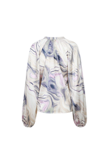 Lively blouse | Lilac/Color mix