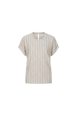 Tesja top | Light Camel/Color mix